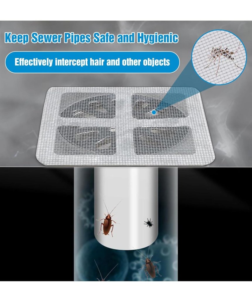 Bathroom Drain Filter (20 Pcs )